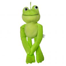 Plsch Frosch Flori mit Klett 33cm