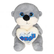 Plsch Otter Ole mit Herz 20cm