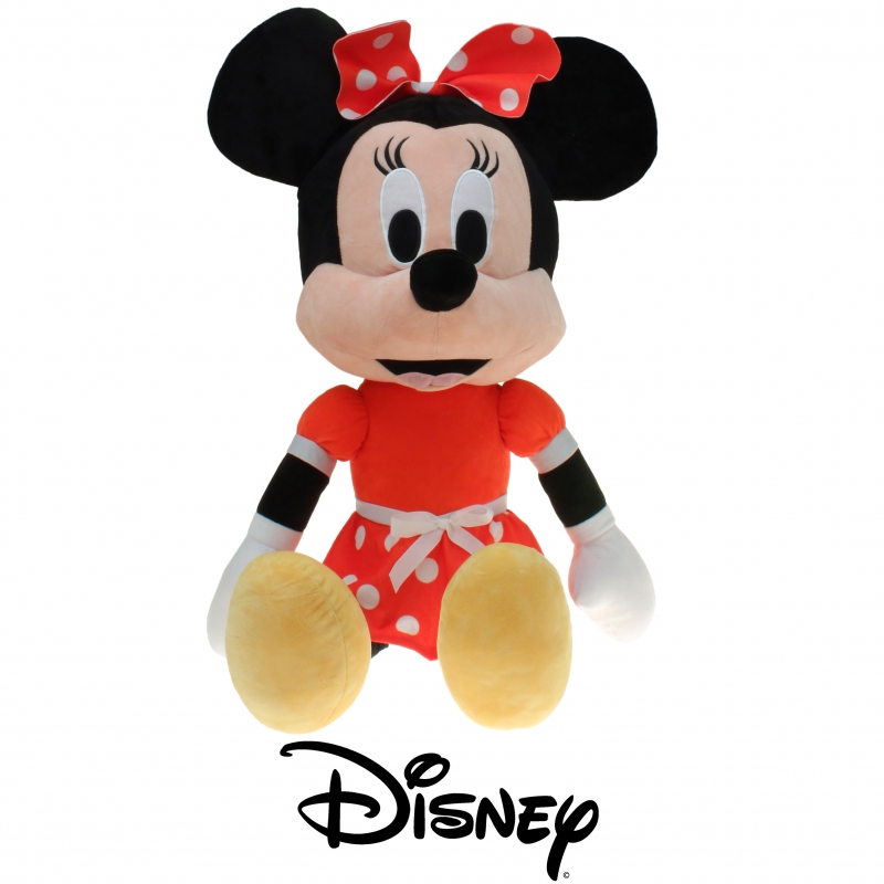 Plüsch "Disney Minnie Mouse" rot, Gift Quality 70 cm